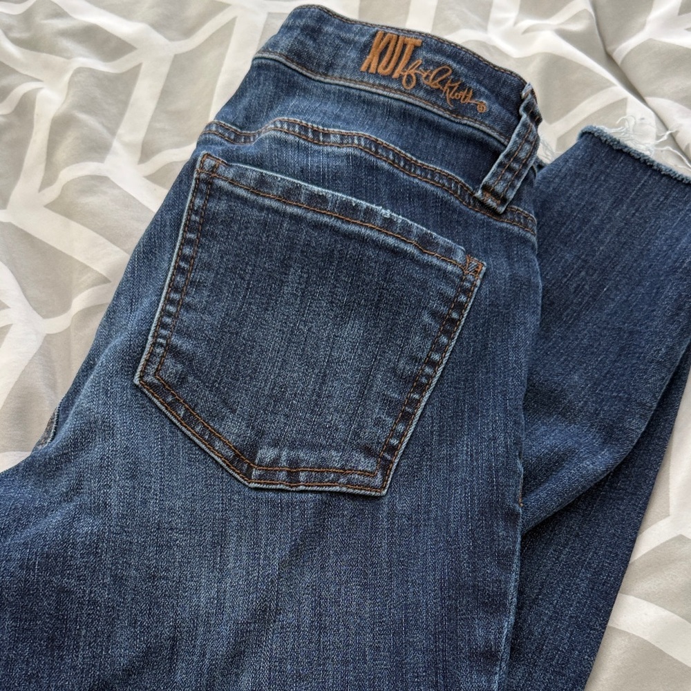 Kut from the Kloth Dark Wash Skinny Jeans